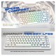 Cosmic Byte CB-GK-42 Phantom TKL Gasket Mechanical Wired Swappable Keyboard with PreLubed Switches